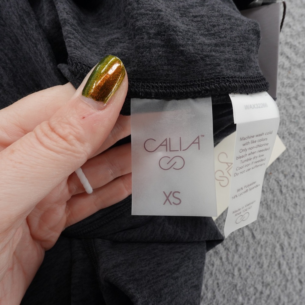 Calia Lustralux Leggings High Waist Athletic Yoga Pants Womens XS Gray NWT - Picture 5 of 14
